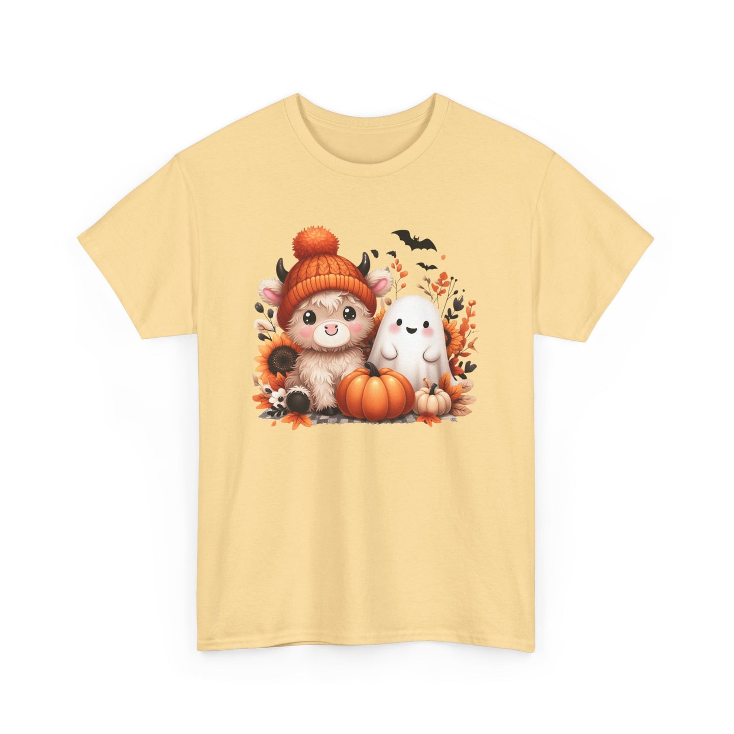 Fall Festival Unisex Tee, Cute Pumpkin Halloween Shirt, Cozy Autumn T-Shirt, Perfect for Trick-or-Treating, Halloween Decor, Seasonal Gift