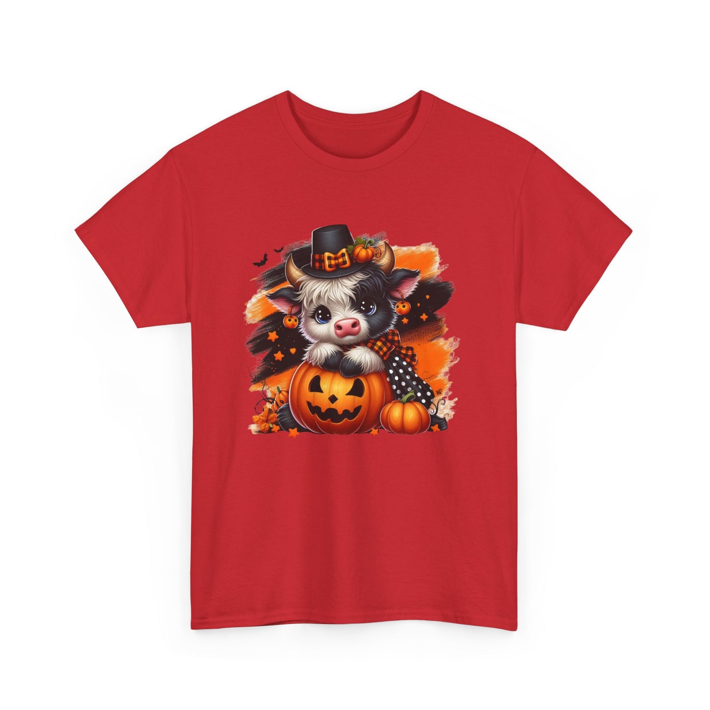 Halloween Dog Design Unisex Heavy Cotton Tee, Cute Pet Shirt, Fall Fashion, Halloween Costume, Gift for Dog Lovers