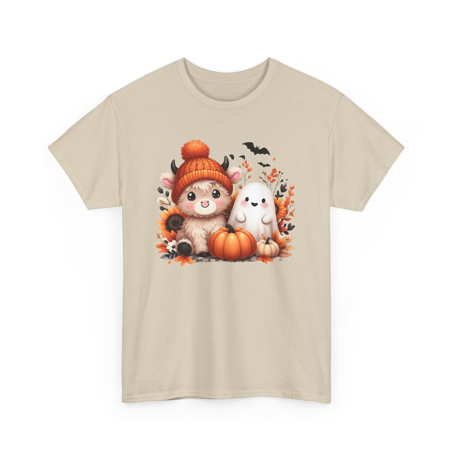 Fall Festival Unisex Tee, Cute Pumpkin Halloween Shirt, Cozy Autumn T-Shirt, Perfect for Trick-or-Treating, Halloween Decor, Seasonal Gift