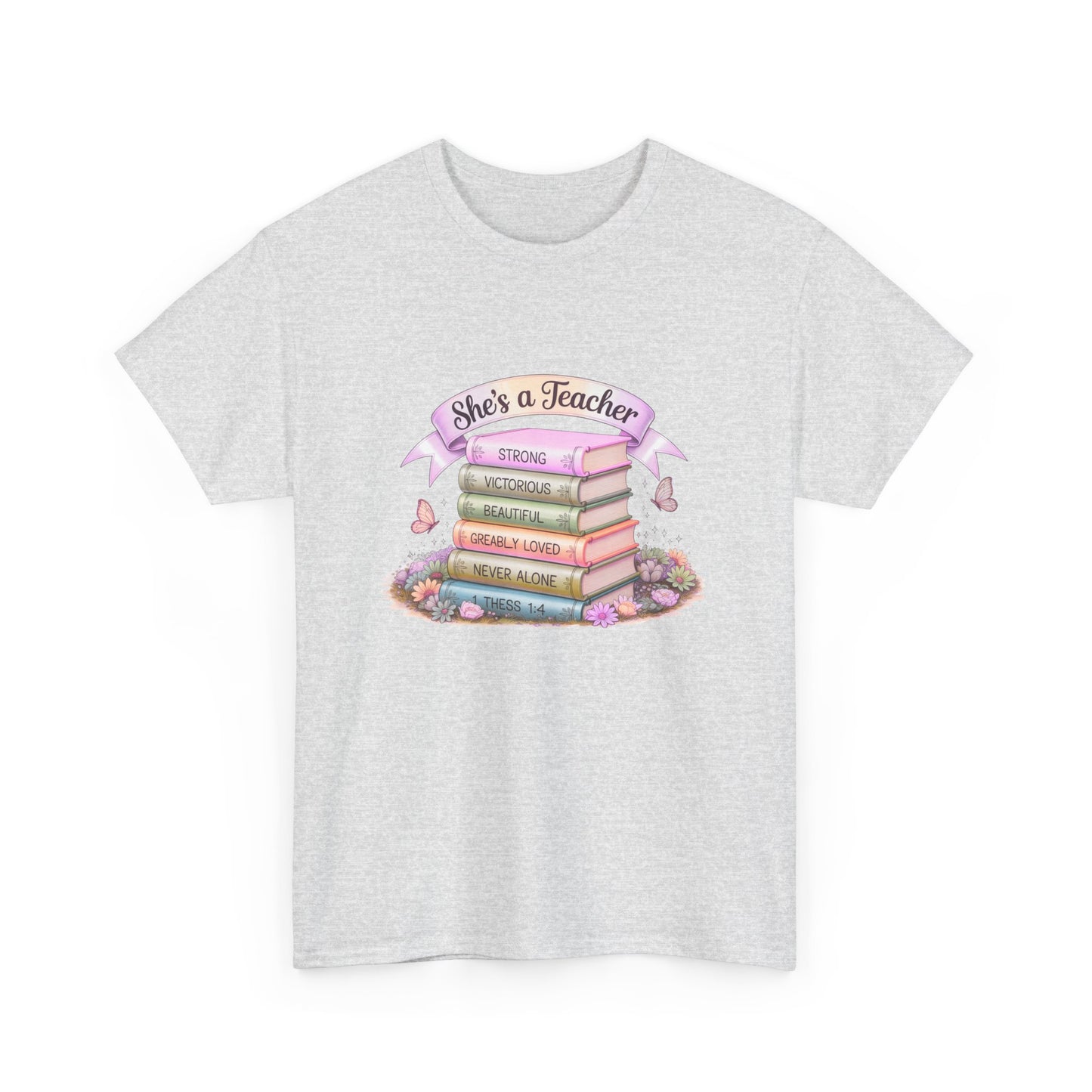 Teacher Appreciation Unisex Cotton Tee, Cute Teacher Shirt, Gift for Educators, Classroom Apparel, Birthday Gift for Teachers