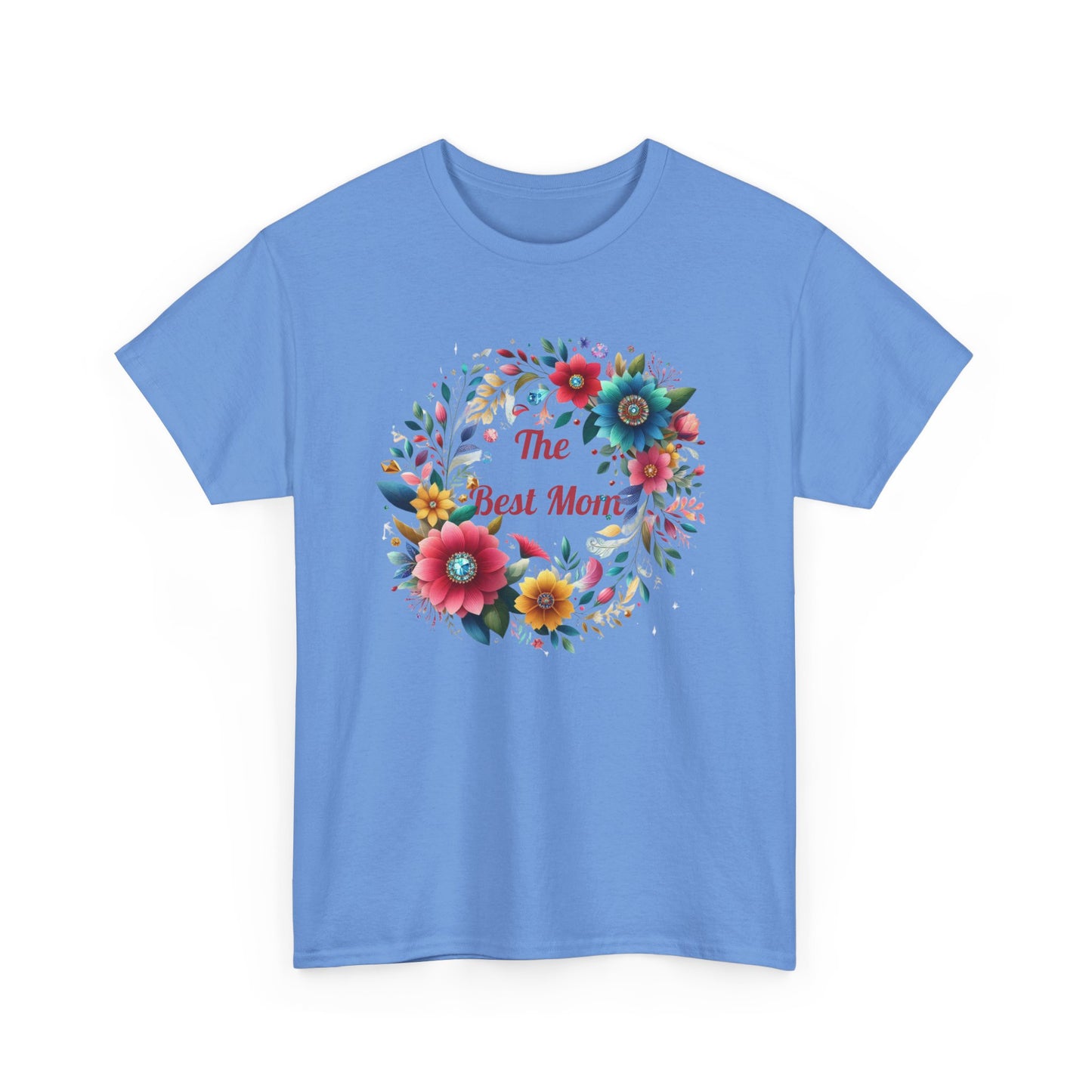 Floral Mother's Day Tee, Gift for Mom, Birthday Present, Unisex Cotton Shirt, Casual Wear, Family Reunion, Unique Floral Design