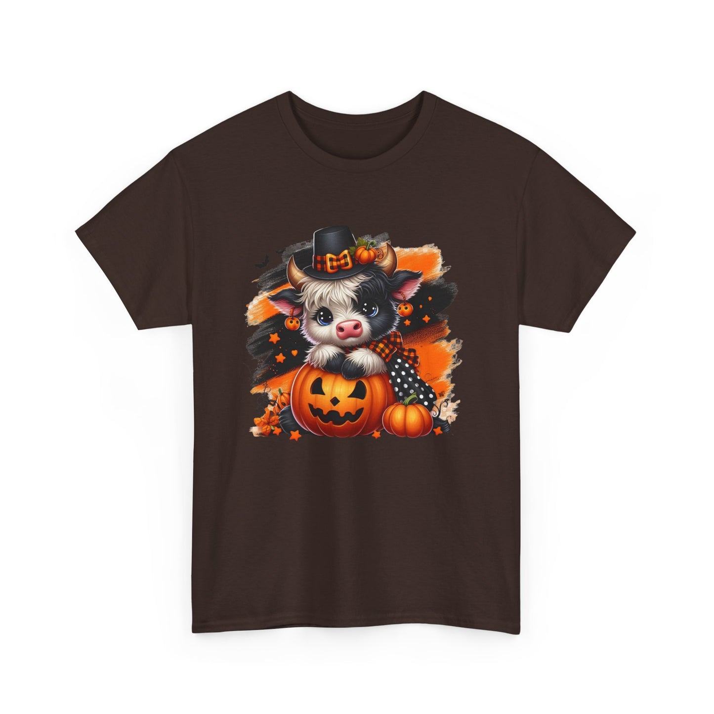 Halloween Dog Design Unisex Heavy Cotton Tee, Cute Pet Shirt, Fall Fashion, Halloween Costume, Gift for Dog Lovers