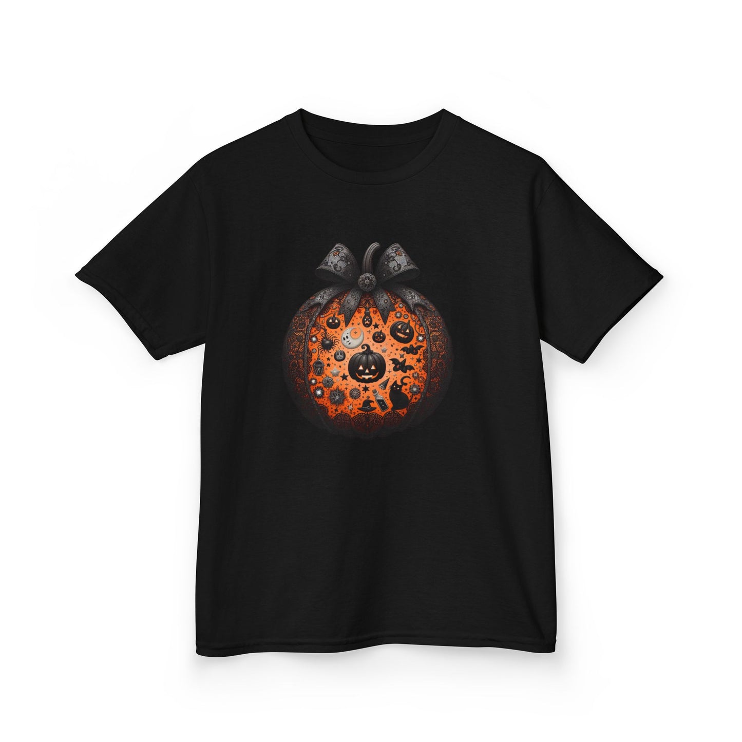 Cute Halloween Kids Tee, Spooky Pumpkin Design, Fun Fall Kids Shirt, Trick or Treat Shirt, Halloween Costume Top
