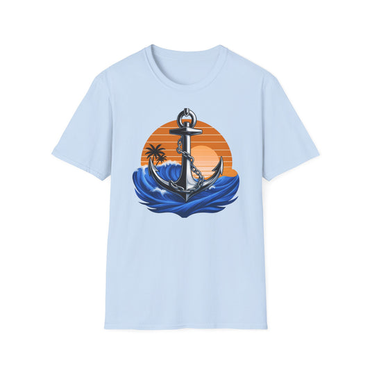 Sunset Beach Travel T-Shirt for Men