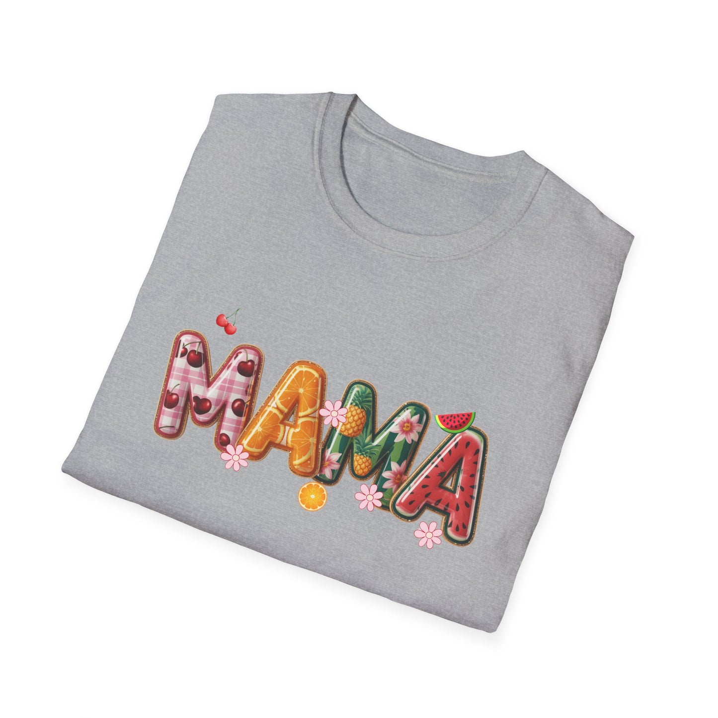 Mama Graphic Tee - Unisex Softstyle T-Shirt, Mother's Day Gift, Mom Shirt, Family T-Shirt, Casual Wear