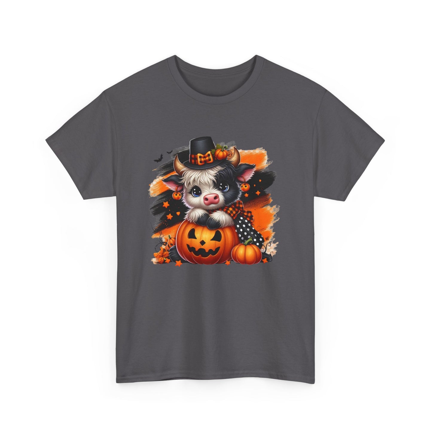 Halloween Dog Design Unisex Heavy Cotton Tee, Cute Pet Shirt, Fall Fashion, Halloween Costume, Gift for Dog Lovers