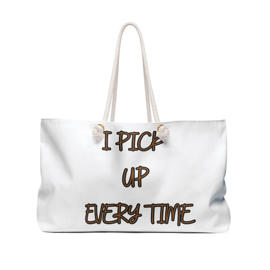 Stylish Weekender Bag - Fun Bear Design for Travel, Beach, Gym, Gifts, Everyday Use