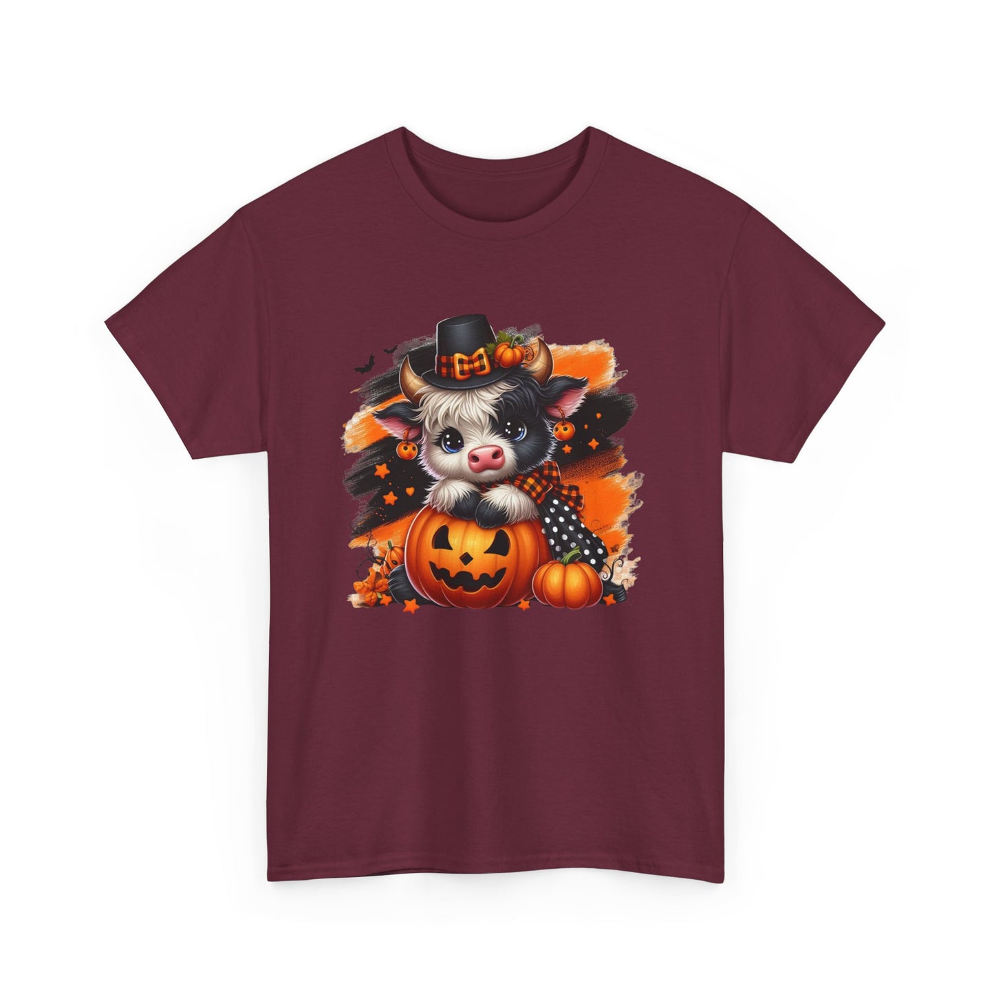 Halloween Dog Design Unisex Heavy Cotton Tee, Cute Pet Shirt, Fall Fashion, Halloween Costume, Gift for Dog Lovers