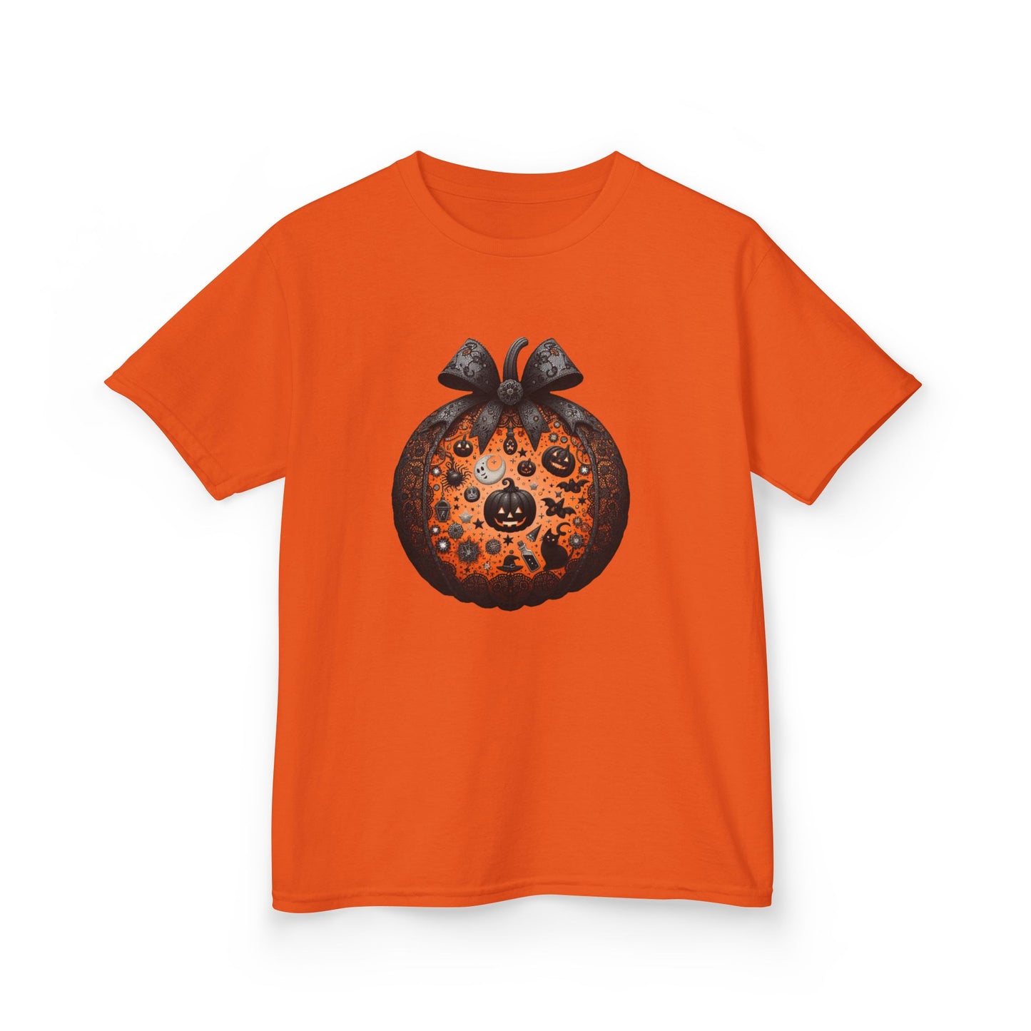 Cute Halloween Kids Tee, Spooky Pumpkin Design, Fun Fall Kids Shirt, Trick or Treat Shirt, Halloween Costume Top