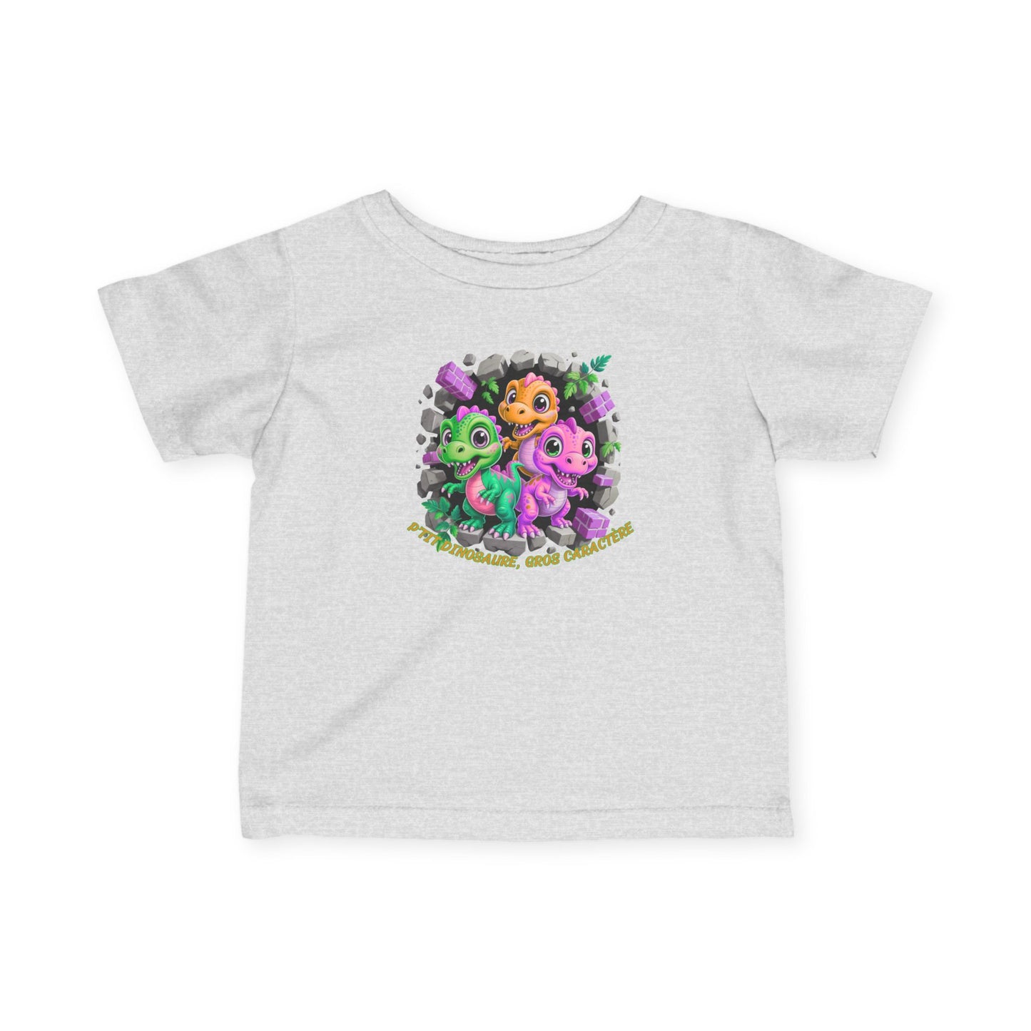 Infant Dinosaur Tee - Fun & Colorful Kids T-Shirt for Birthdays and Playtime