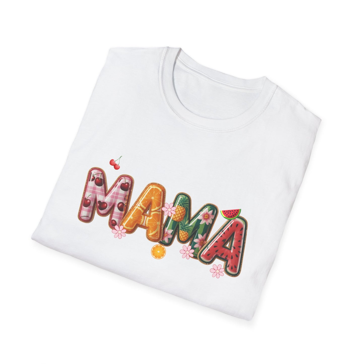 Mama Graphic Tee - Unisex Softstyle T-Shirt, Mother's Day Gift, Mom Shirt, Family T-Shirt, Casual Wear