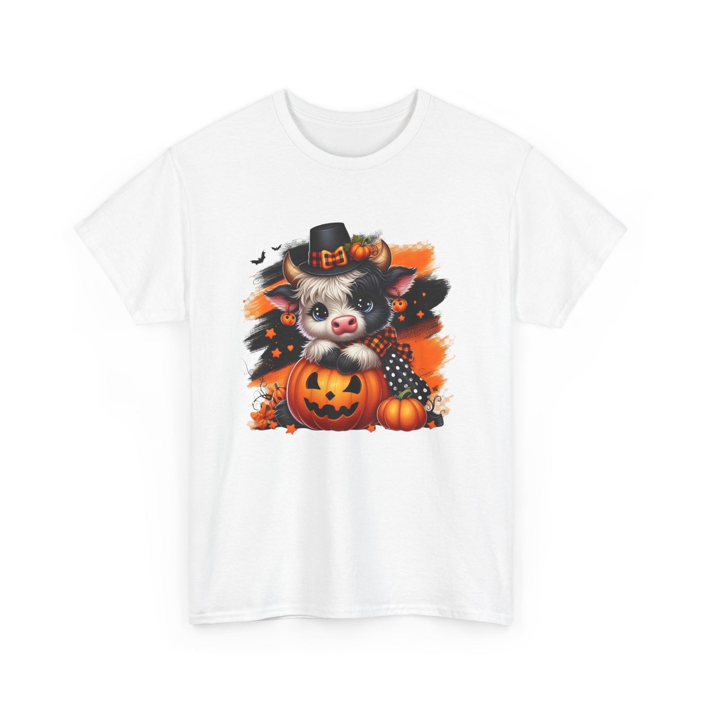 Halloween Dog Design Unisex Heavy Cotton Tee, Cute Pet Shirt, Fall Fashion, Halloween Costume, Gift for Dog Lovers