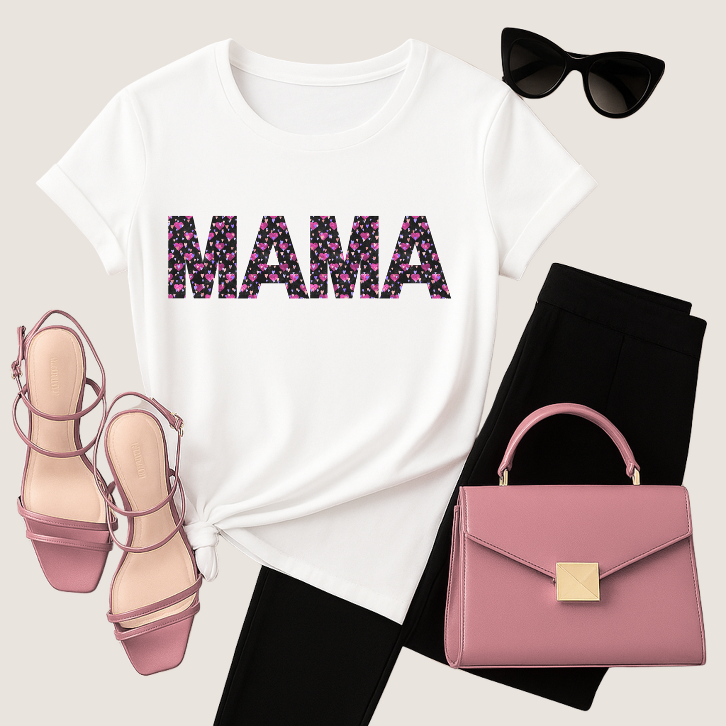 Mama Graphic T-Shirt | Mother's Day Gift | Unisex Softstyle Tee | Casual Wear | Family Love | Birthday Gift
