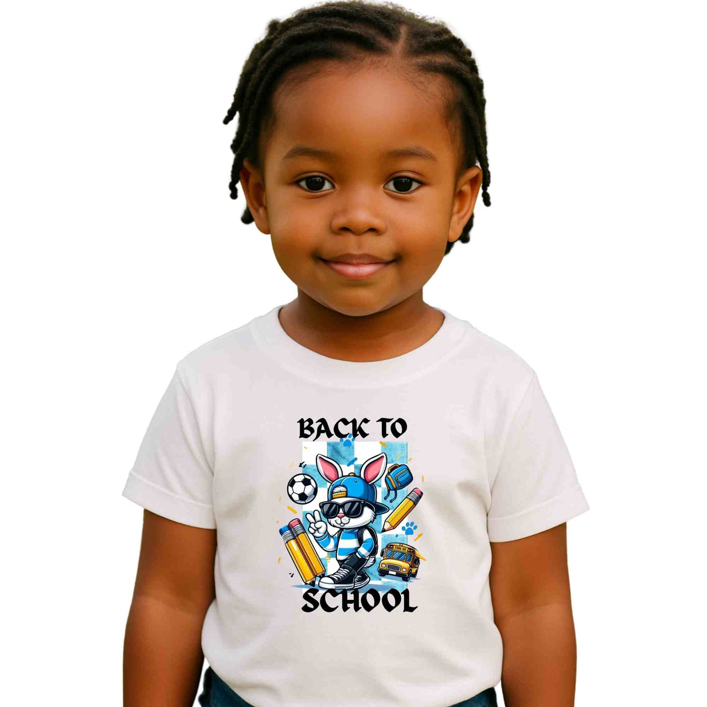 Back to School Kids Tee, Fun Graphic Cotton Shirt for Kids, School Spirit Top, Cute Cartoon Tee, Youth Apparel, Gift for Students