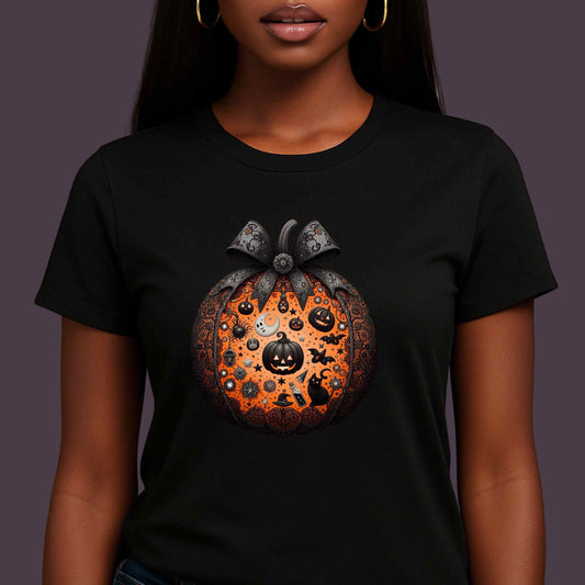 Cute Halloween Kids Tee, Spooky Pumpkin Design, Fun Fall Kids Shirt, Trick or Treat Shirt, Halloween Costume Top