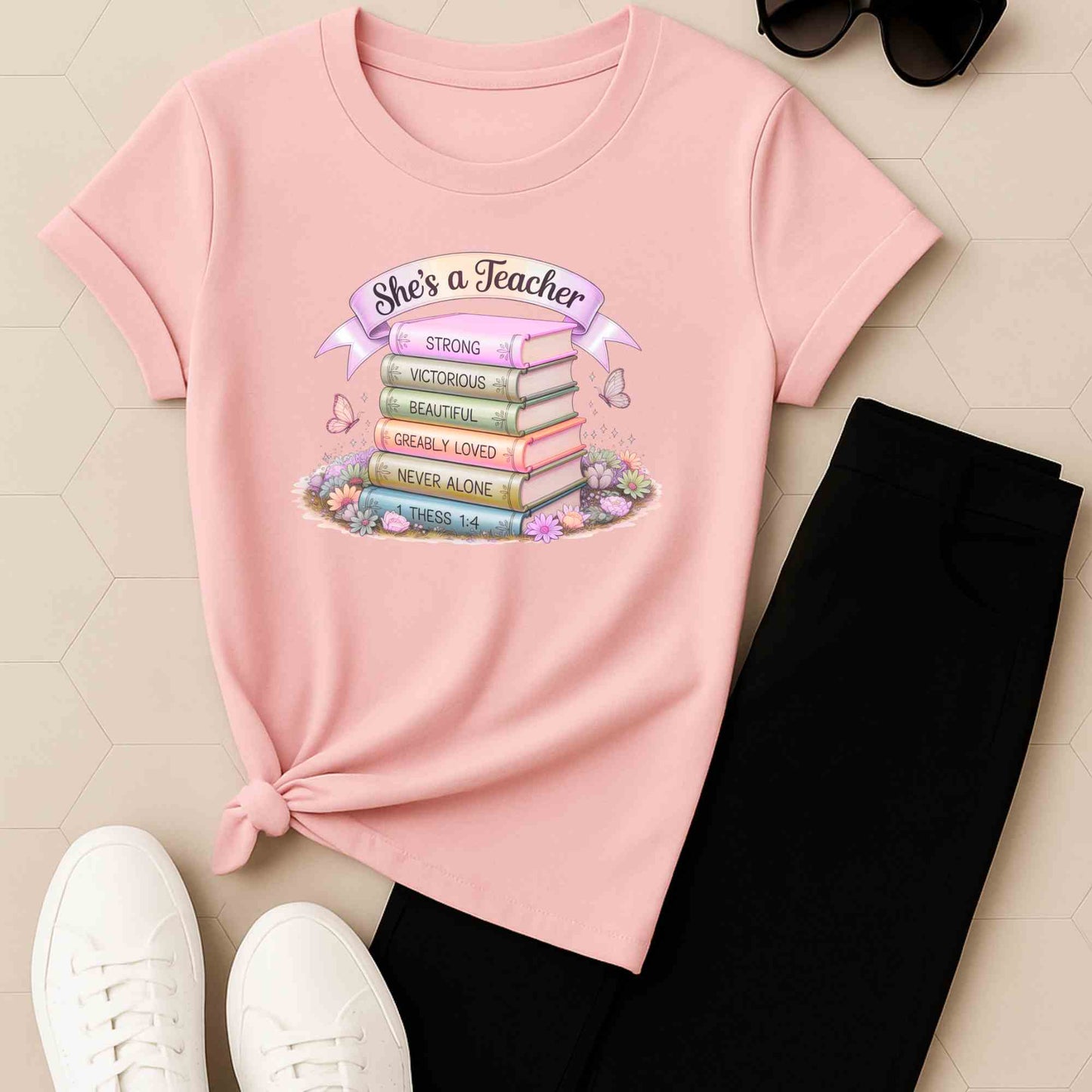 Teacher Appreciation Unisex Cotton Tee, Cute Teacher Shirt, Gift for Educators, Classroom Apparel, Birthday Gift for Teachers