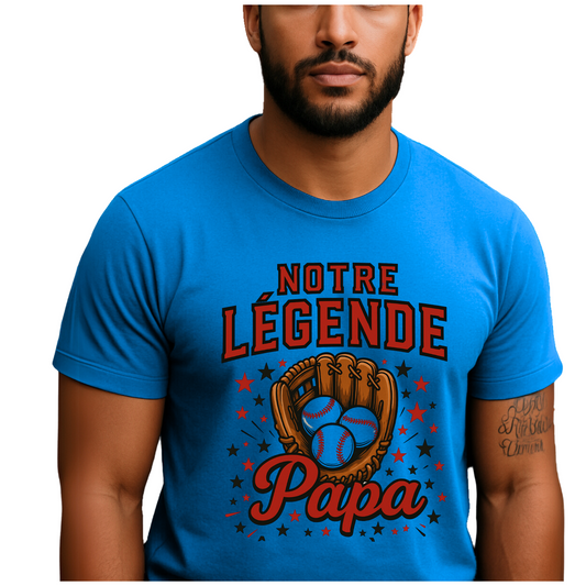 Father's Day Baseball Hero T-Shirt