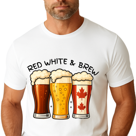 Graphic Tee - Afternoon Friend Beer Canada Design