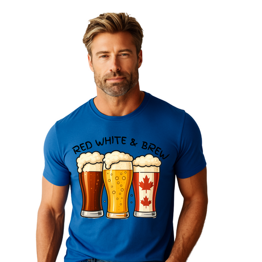 Graphic Tee - Afternoon Friend Beer Canada Design