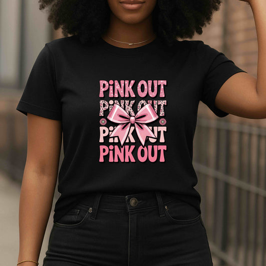 Pink Out Crewneck Sweatshirt | Cozy Fall Fashion, Breast Cancer Awareness, Casual Wear, Gift for Her, Stylish Comfort