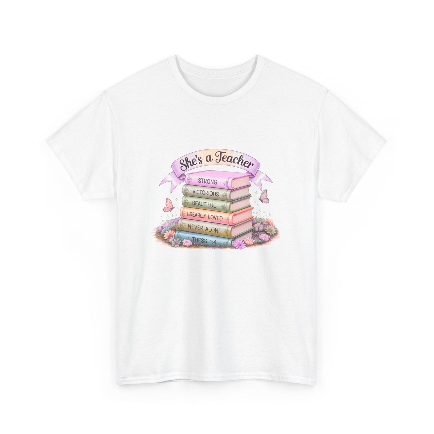 Teacher Appreciation Unisex Cotton Tee, Cute Teacher Shirt, Gift for Educators, Classroom Apparel, Birthday Gift for Teachers