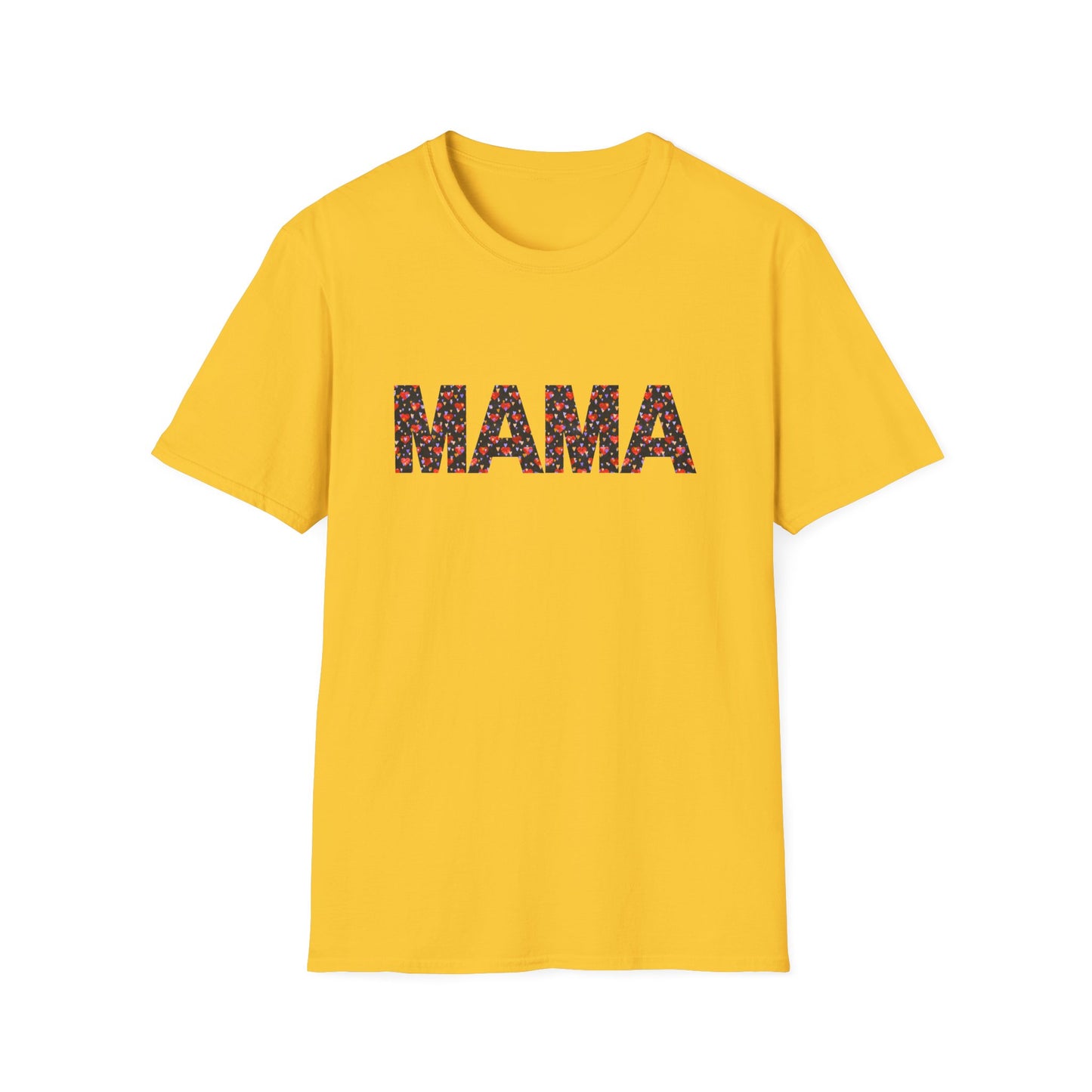 Mama Graphic T-Shirt | Mother's Day Gift | Unisex Softstyle Tee | Casual Wear | Family Love | Birthday Gift