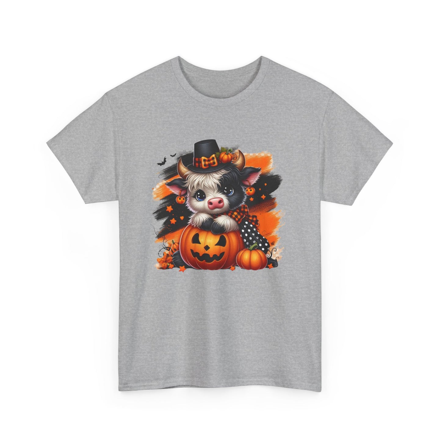Halloween Dog Design Unisex Heavy Cotton Tee, Cute Pet Shirt, Fall Fashion, Halloween Costume, Gift for Dog Lovers
