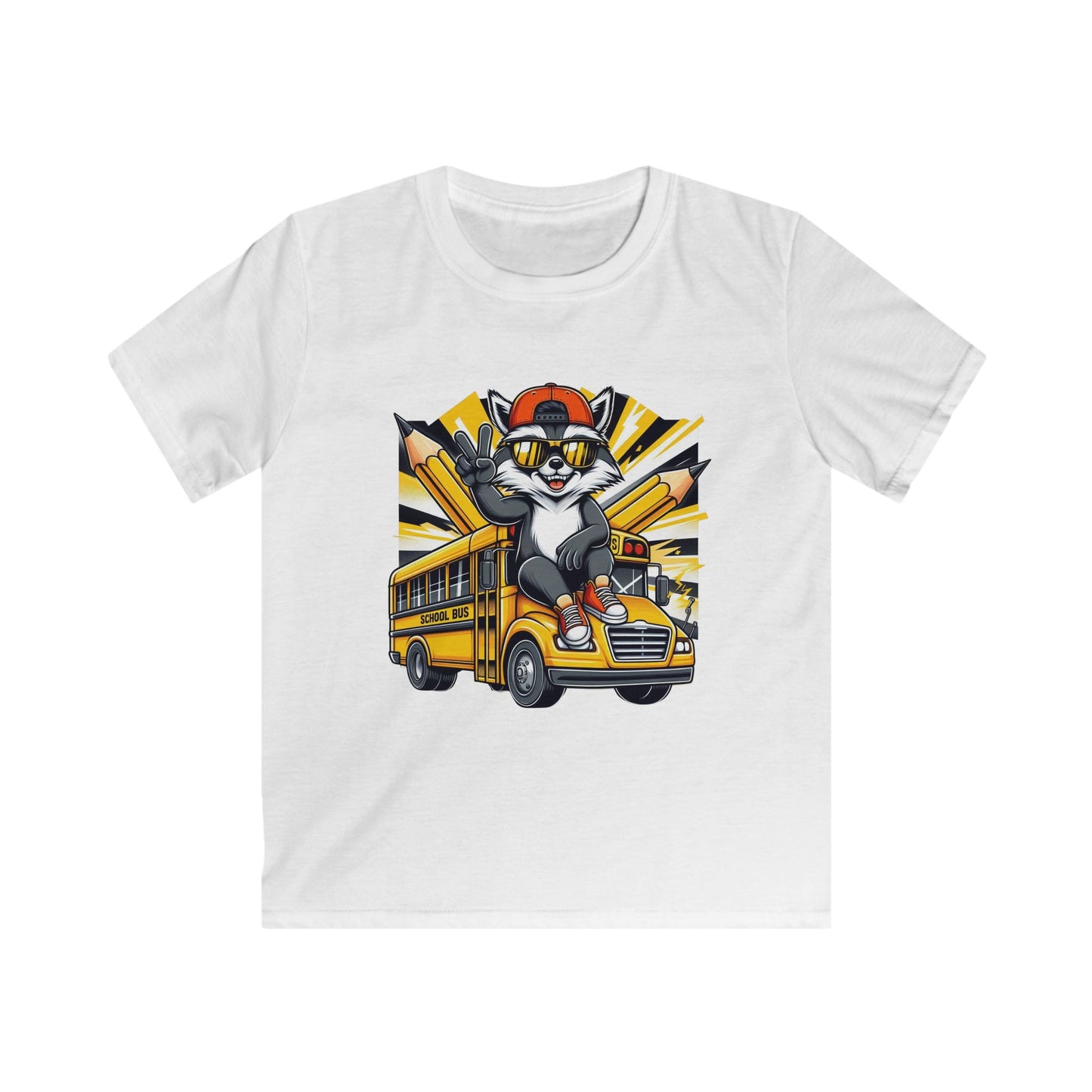 Back-to-School Kids Tee, Fun Graphic T-Shirt, Perfect for Class, Bus Lover Gift, Youth Apparel, School Spirit Wear