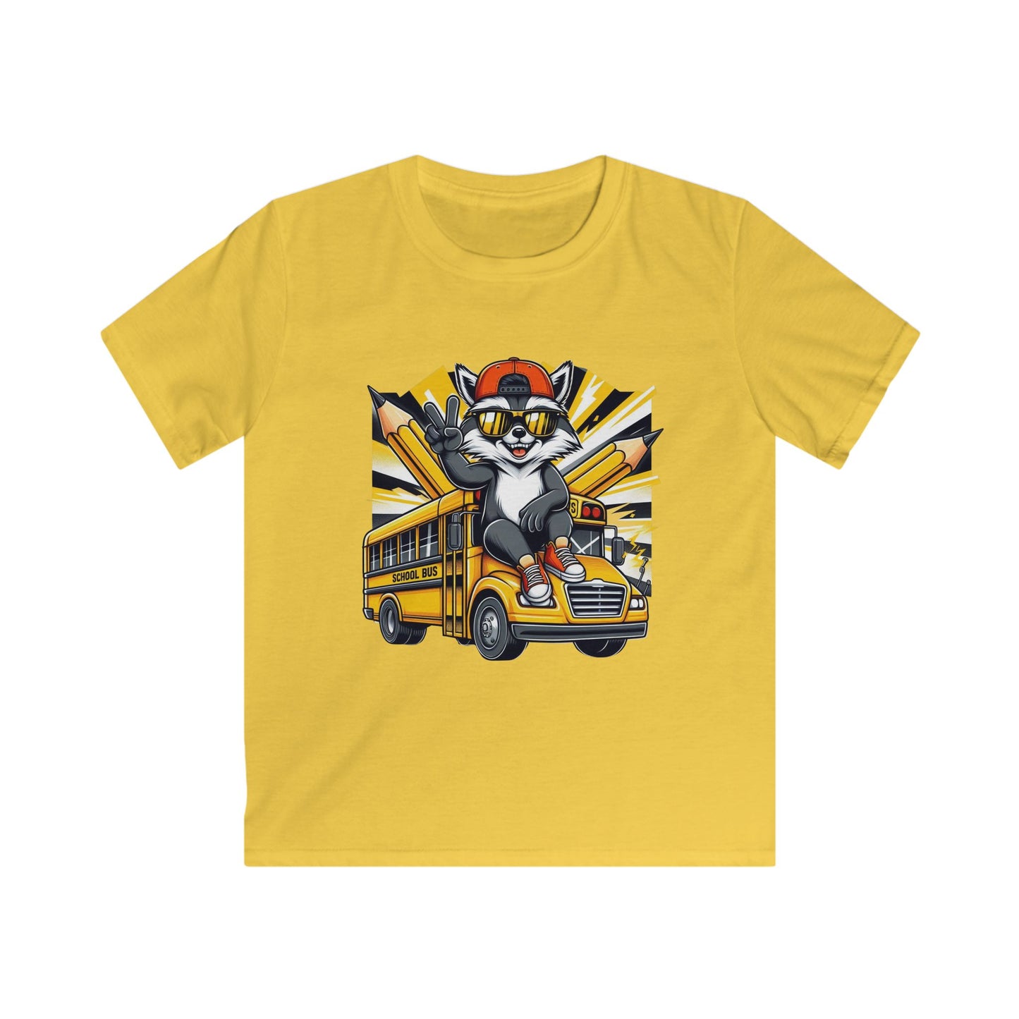 Back-to-School Kids Tee, Fun Graphic T-Shirt, Perfect for Class, Bus Lover Gift, Youth Apparel, School Spirit Wear