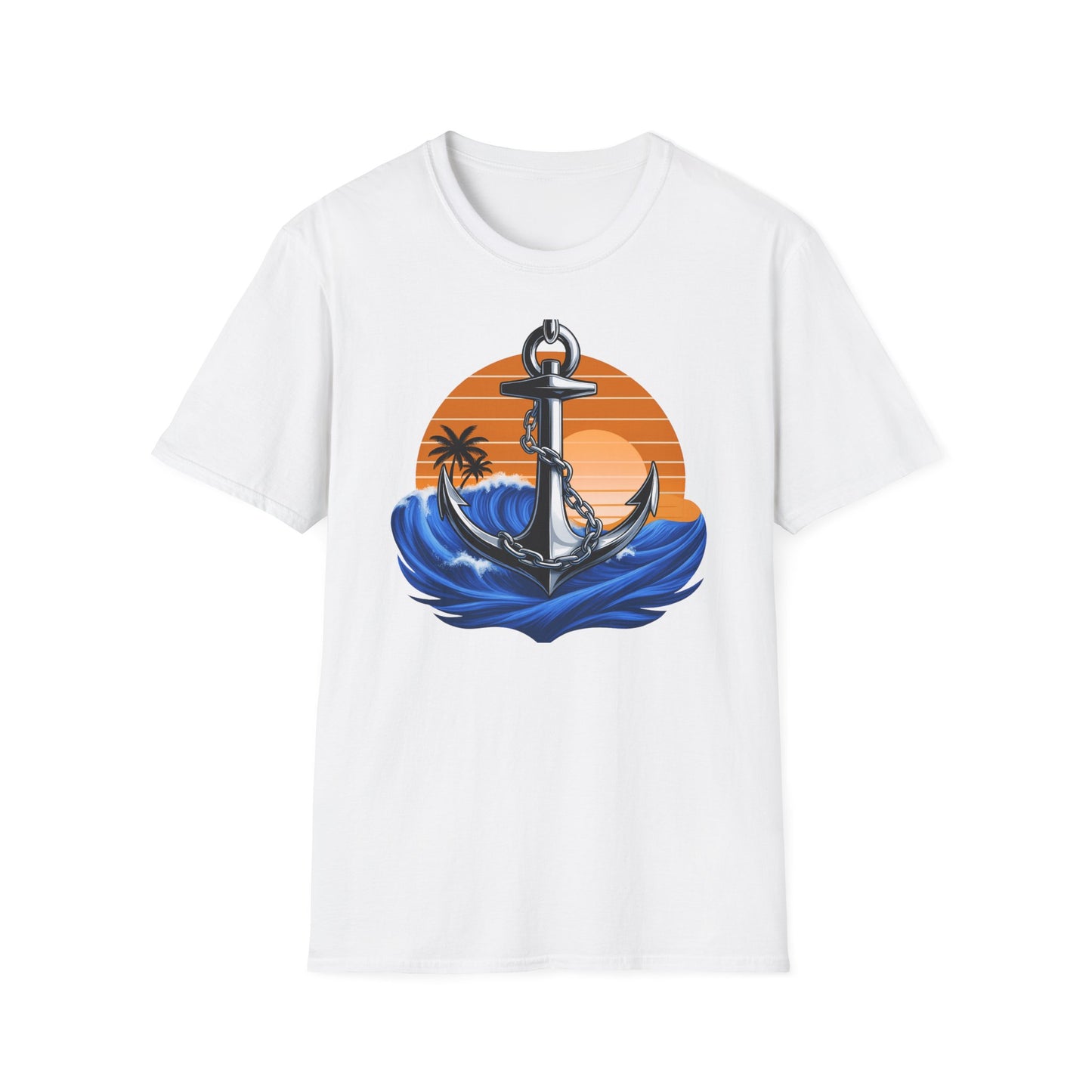 Sunset Beach Travel T-Shirt for Men