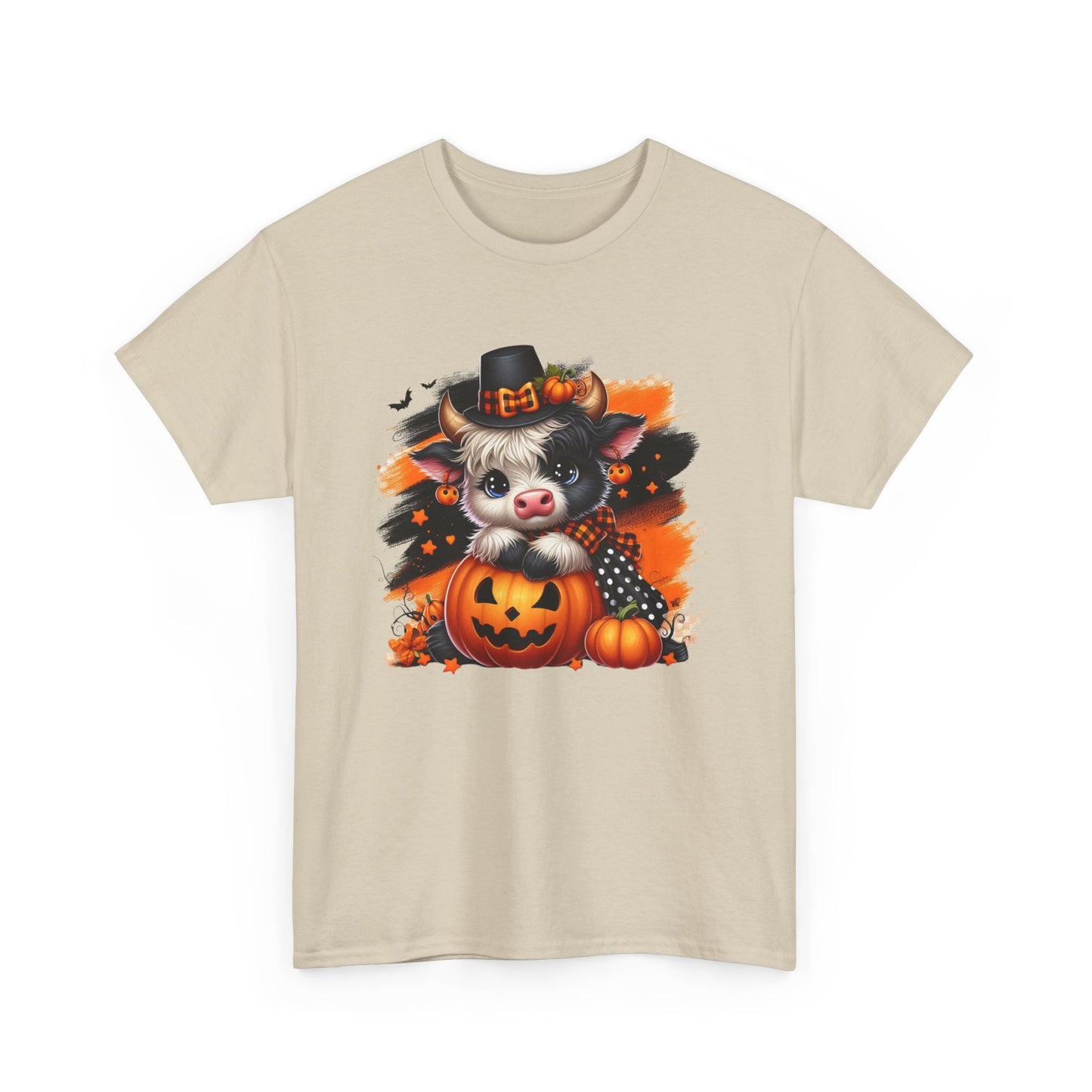 Halloween Dog Design Unisex Heavy Cotton Tee, Cute Pet Shirt, Fall Fashion, Halloween Costume, Gift for Dog Lovers