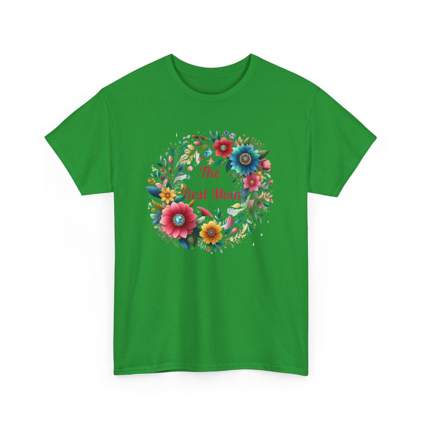 Floral Mother's Day Tee, Gift for Mom, Birthday Present, Unisex Cotton Shirt, Casual Wear, Family Reunion, Unique Floral Design
