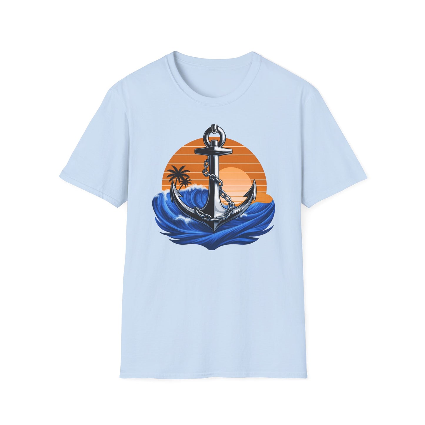 Sunset Beach Travel T-Shirt for Men