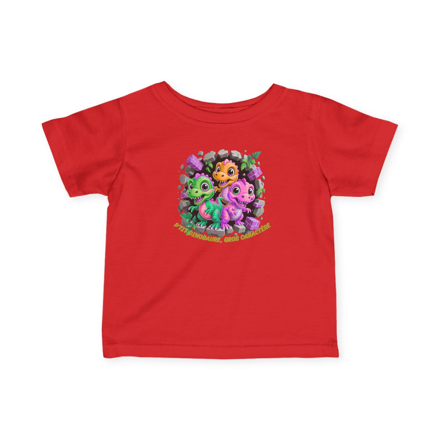 Infant Dinosaur Tee - Fun & Colorful Kids T-Shirt for Birthdays and Playtime