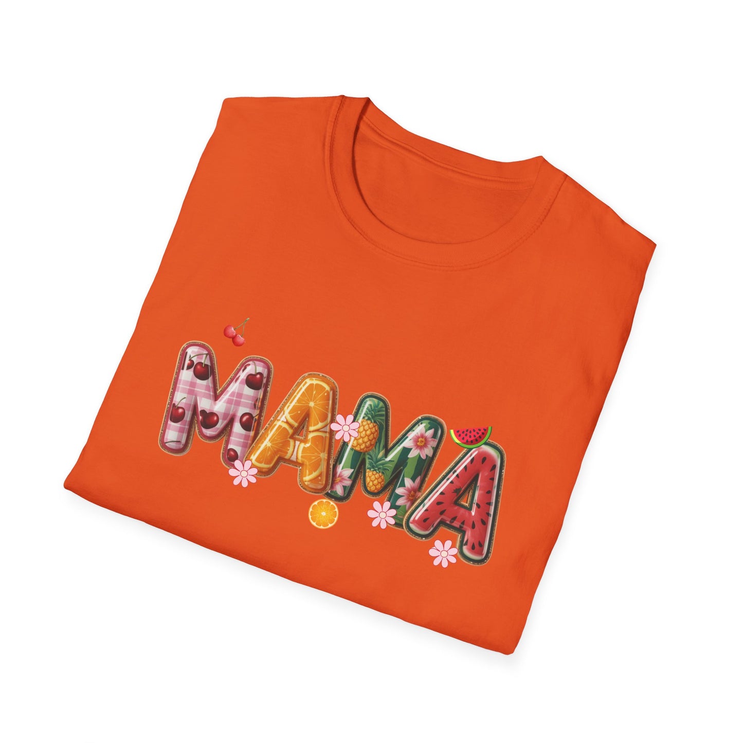 Mama Graphic Tee - Unisex Softstyle T-Shirt, Mother's Day Gift, Mom Shirt, Family T-Shirt, Casual Wear