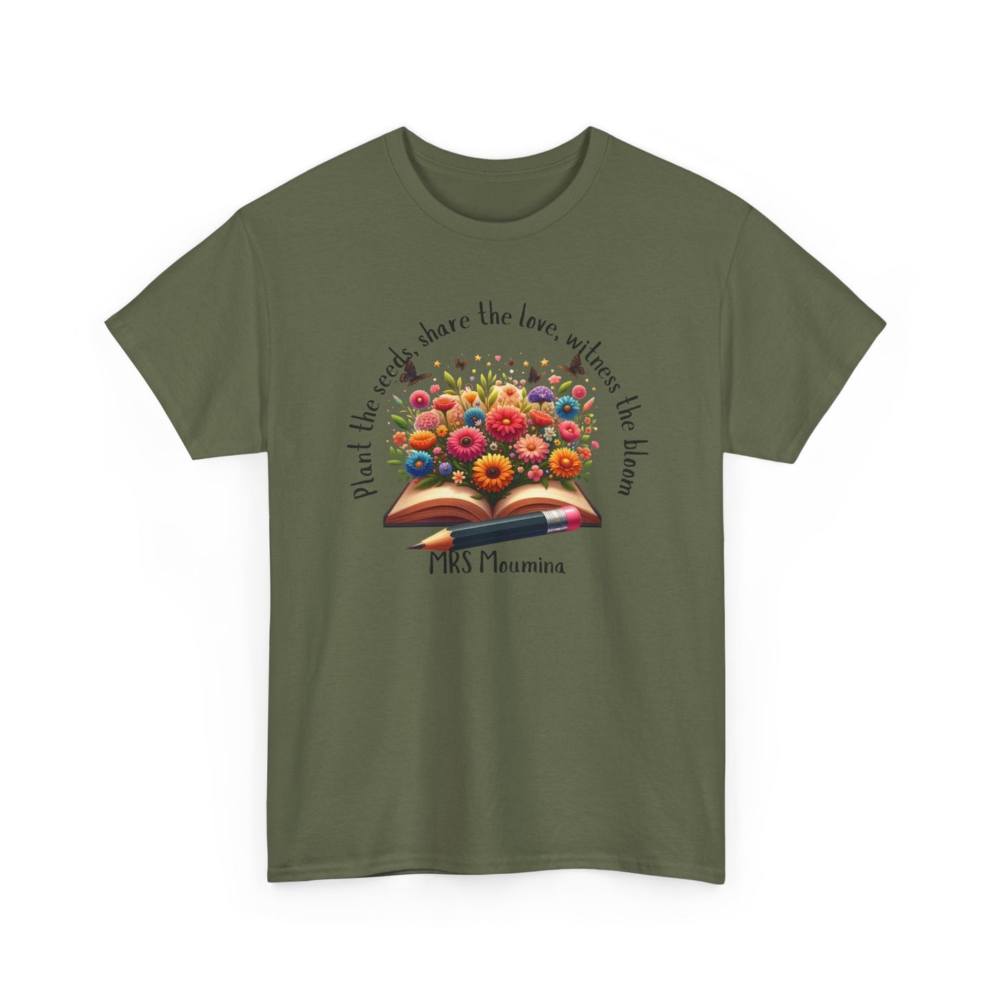 Spring Blooms Teacher T-Shirt