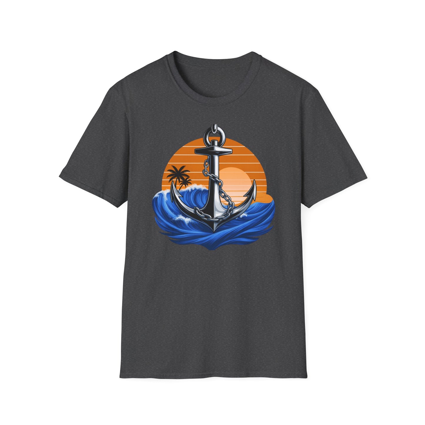Sunset Beach Travel T-Shirt for Men
