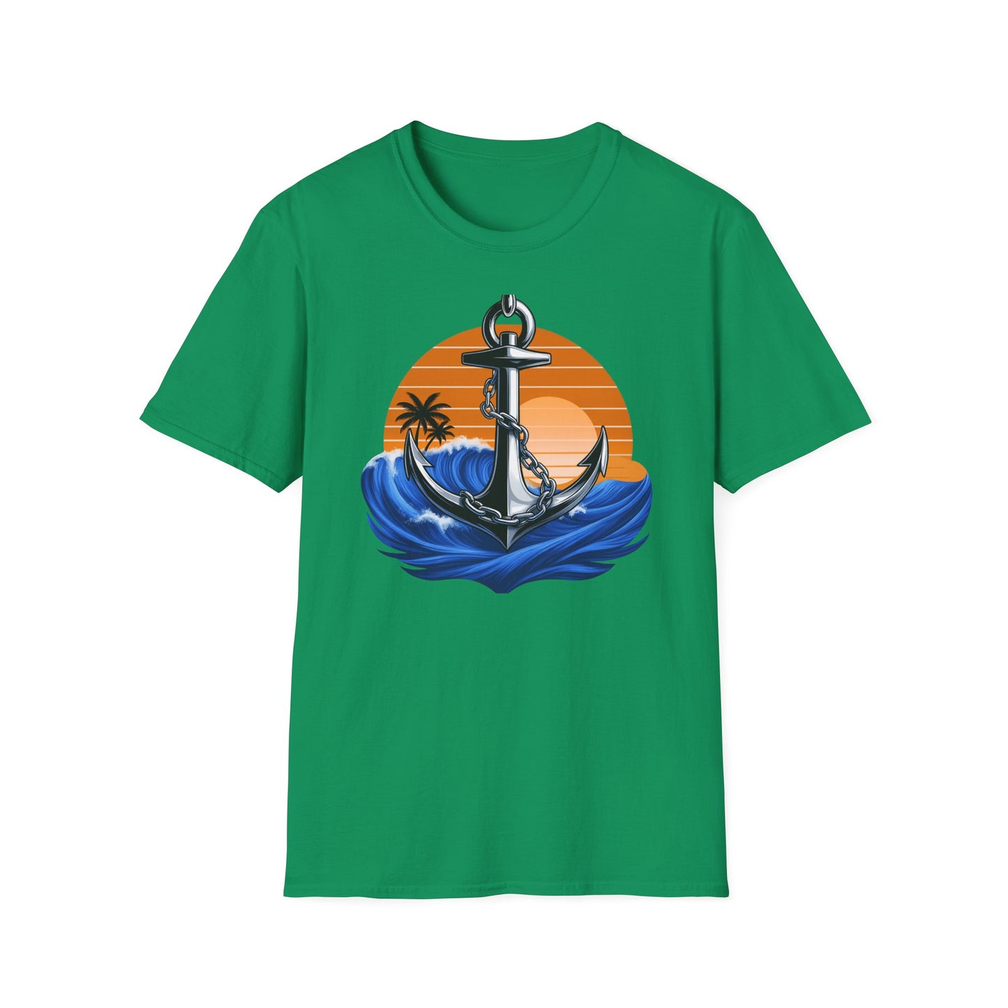 Sunset Beach Travel T-Shirt for Men
