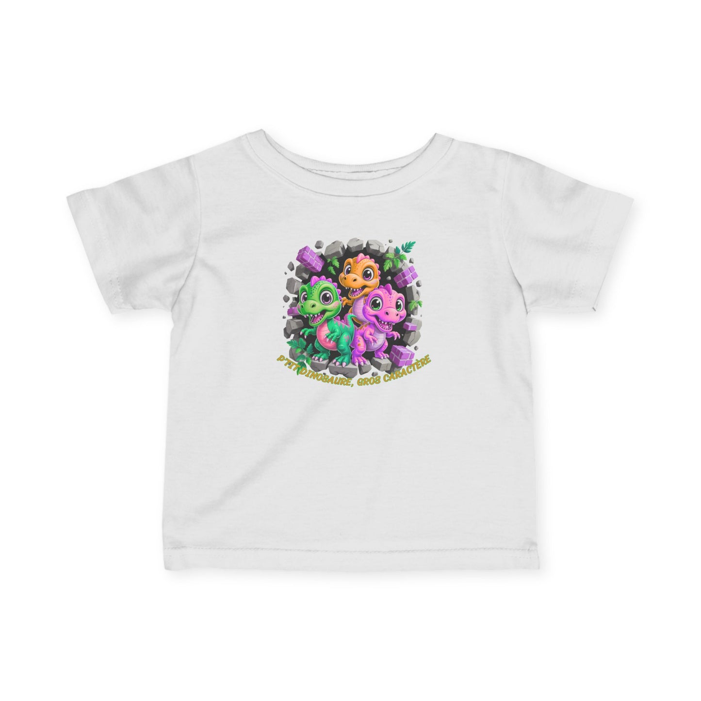 Infant Dinosaur Tee - Fun & Colorful Kids T-Shirt for Birthdays and Playtime