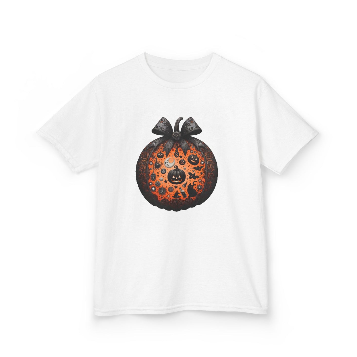 Cute Halloween Kids Tee, Spooky Pumpkin Design, Fun Fall Kids Shirt, Trick or Treat Shirt, Halloween Costume Top