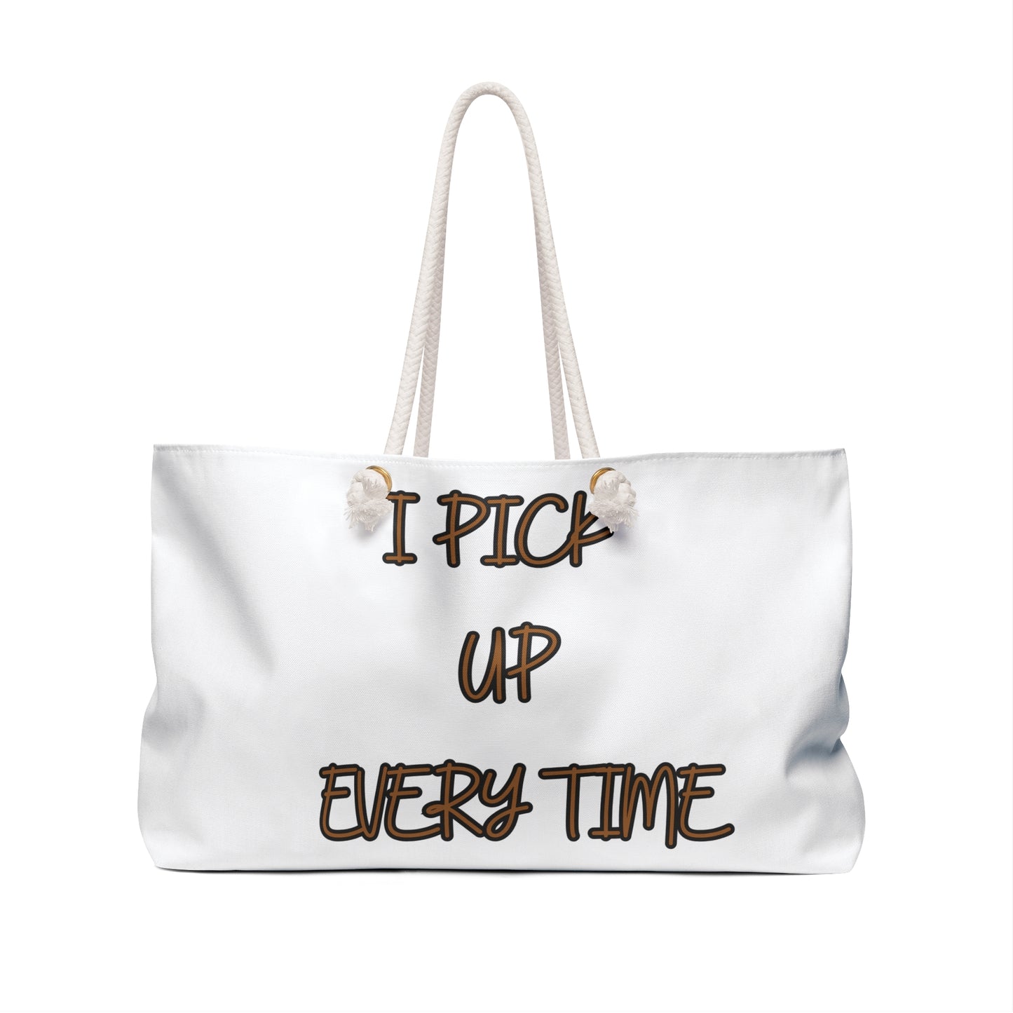 Stylish Weekender Bag - Fun Bear Design for Travel, Beach, Gym, Gifts, Everyday Use