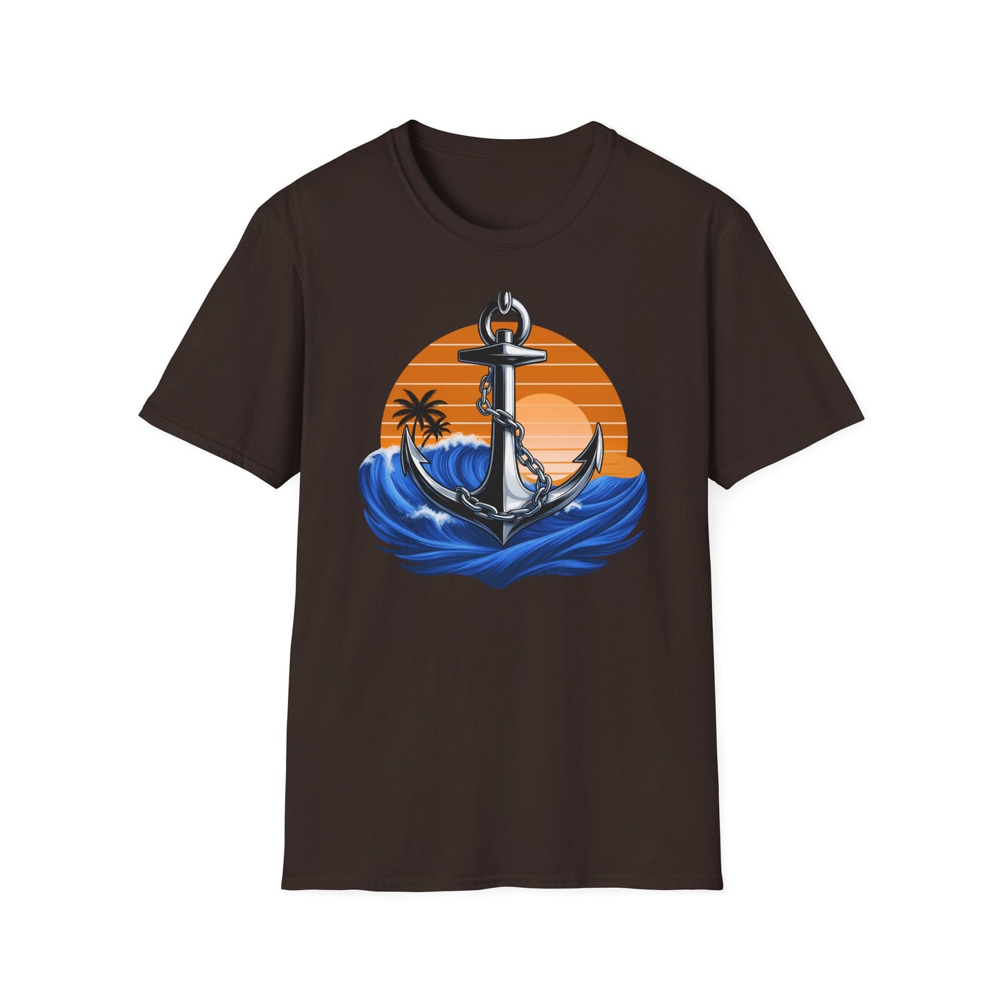 Sunset Beach Travel T-Shirt for Men