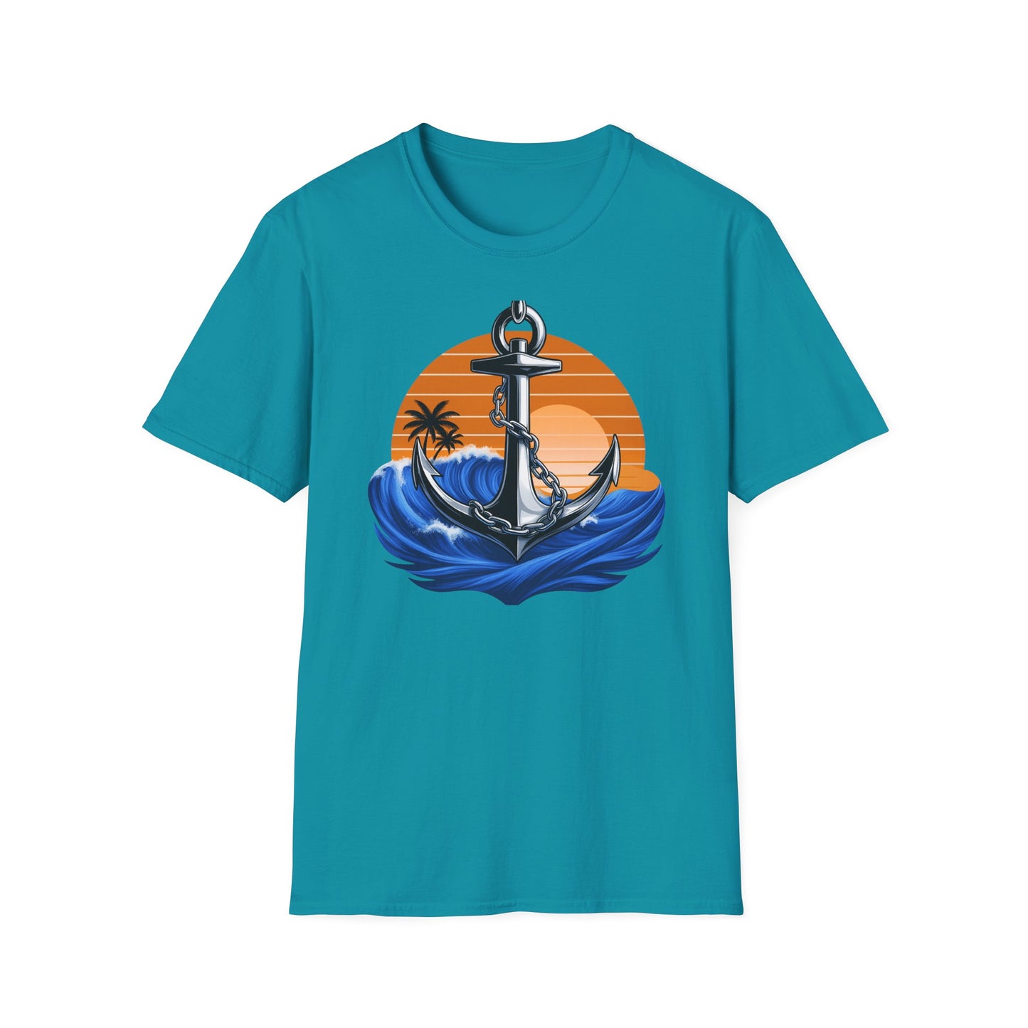 Sunset Beach Travel T-Shirt for Men