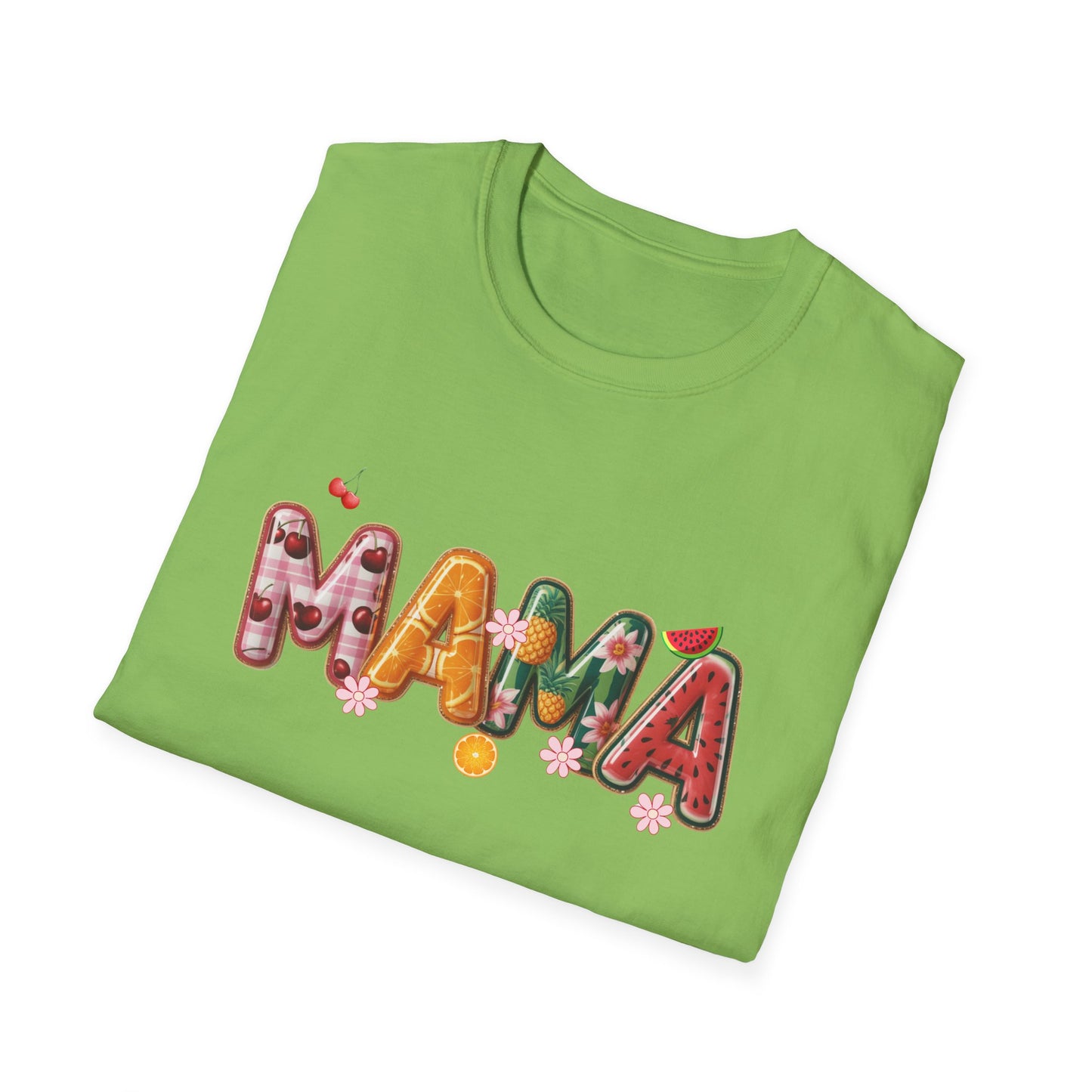 Mama Graphic Tee - Unisex Softstyle T-Shirt, Mother's Day Gift, Mom Shirt, Family T-Shirt, Casual Wear