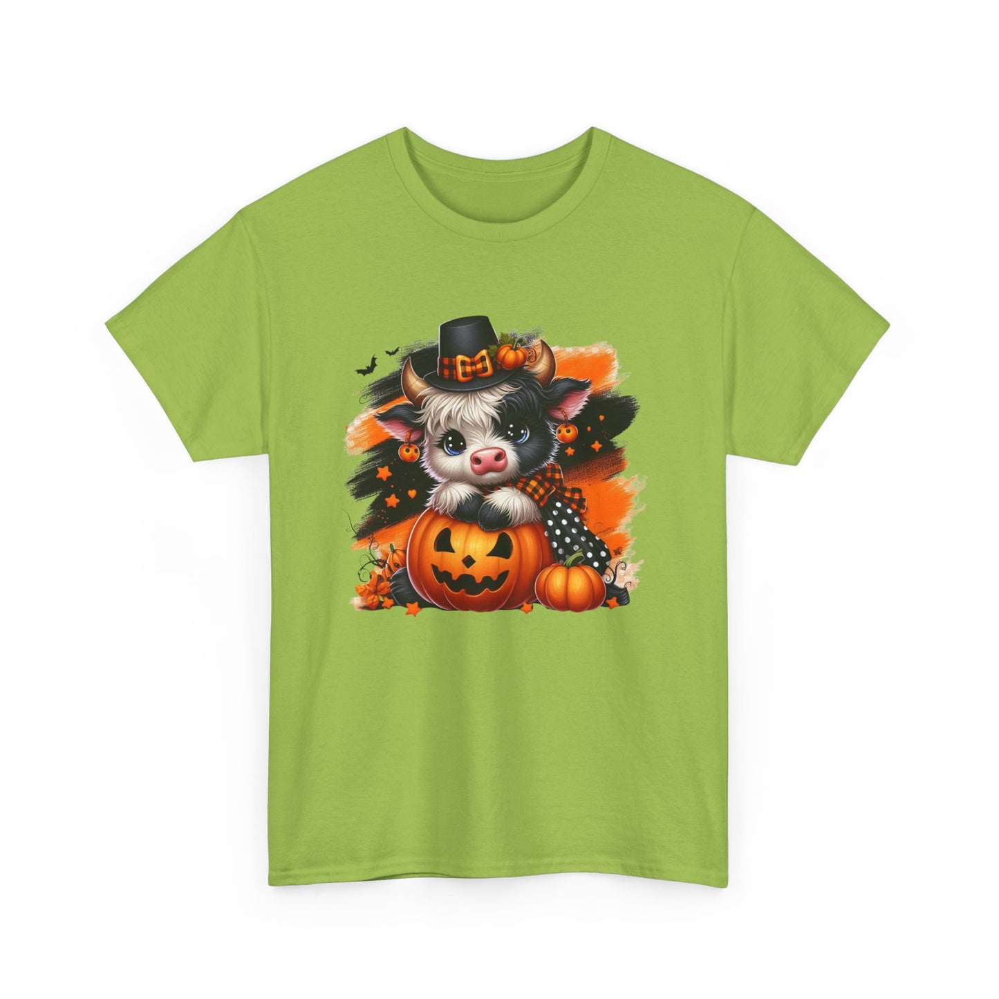Halloween Dog Design Unisex Heavy Cotton Tee, Cute Pet Shirt, Fall Fashion, Halloween Costume, Gift for Dog Lovers
