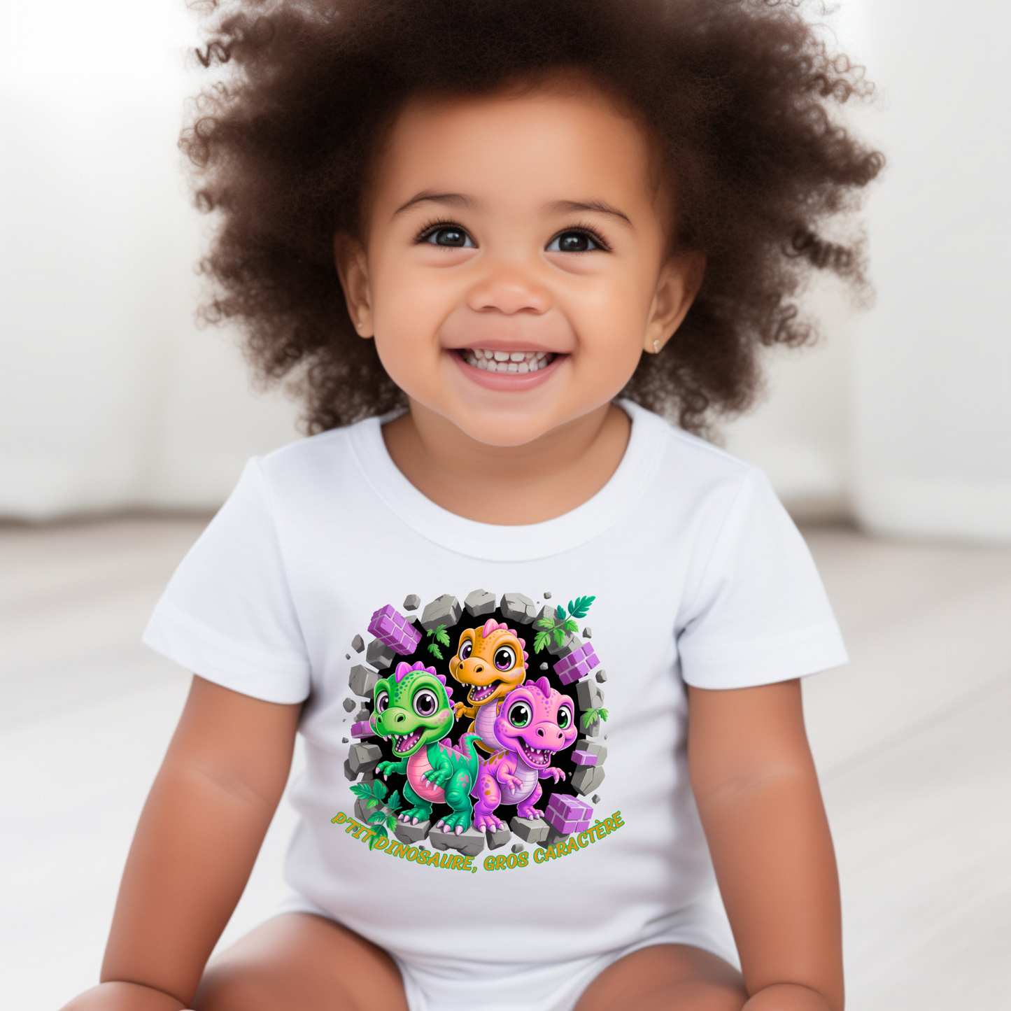 Infant Dinosaur Tee - Fun & Colorful Kids T-Shirt for Birthdays and Playtime