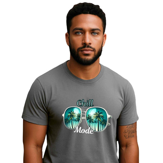 Chill Vibes Unisex Heavy Cotton Tee - Perfect for Beach Days, Summer Concerts, Relaxation, Gift for Friends, Casual Wear, Vacation Style