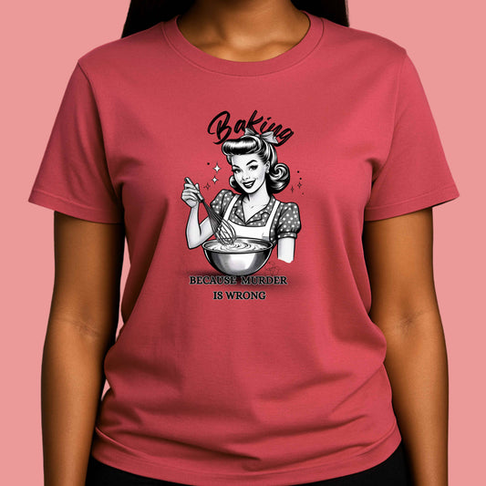 Retro Baking Tee - Perfect for Chefs, Food Lovers, Kitchen Decor, Gift for Bakers, Vintage Style Shirt