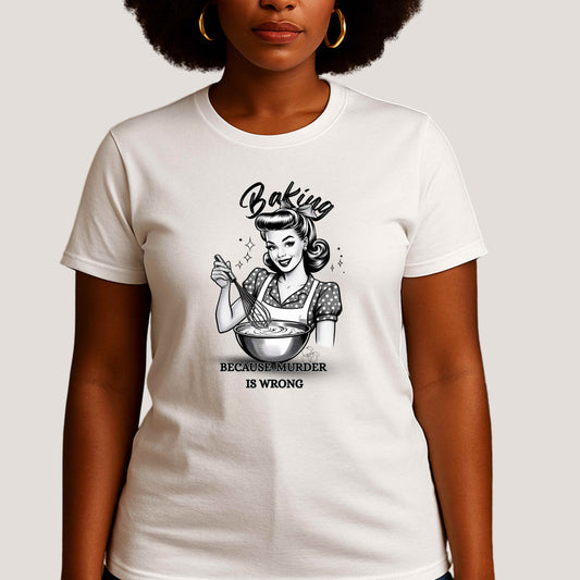 Retro Baking Tee - Perfect for Chefs, Food Lovers, Kitchen Decor, Gift for Bakers, Vintage Style Shirt