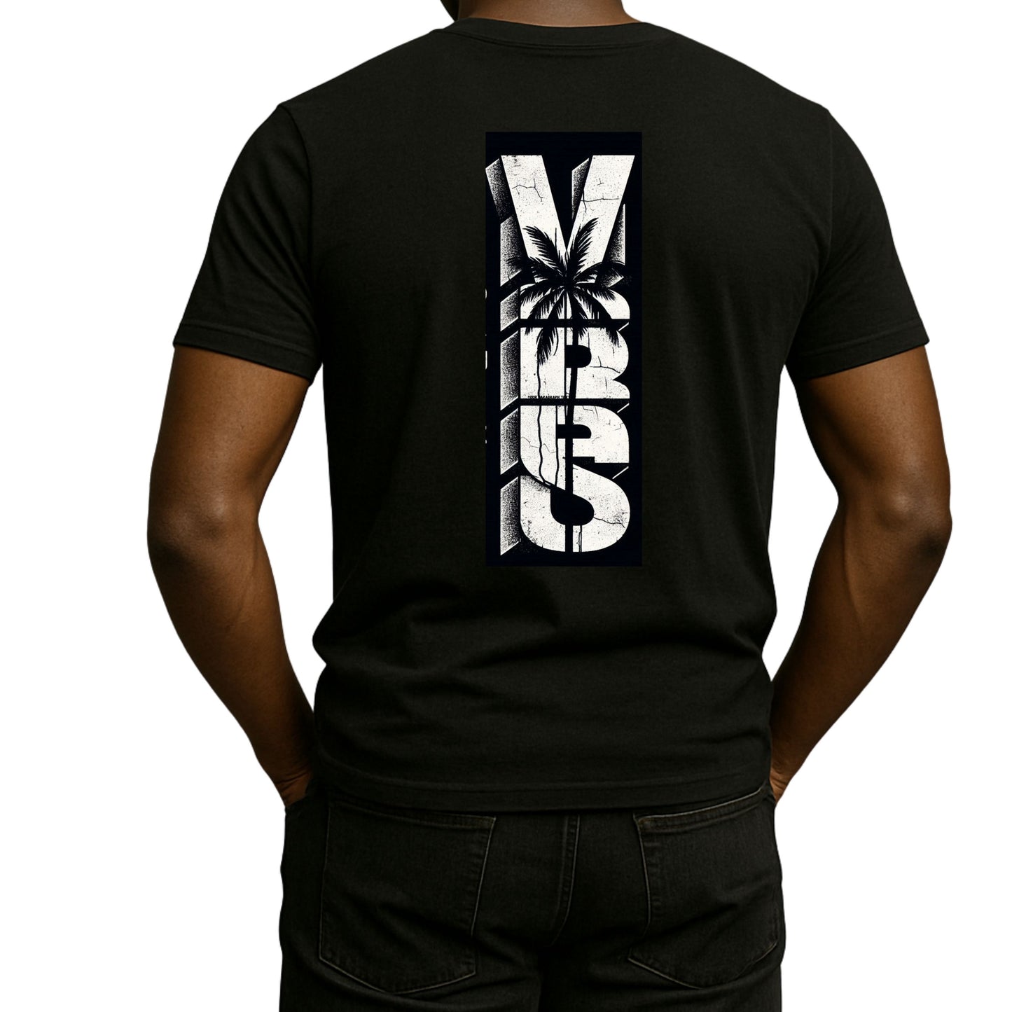 T-Shirt with Palm Tree Design, Casual Unisex Tee, Perfect for Summer Parties, Beach Days, Gifts for Friends, Vacation Wardrobe